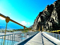 Kanchi bridge Ghakuch Pakistan